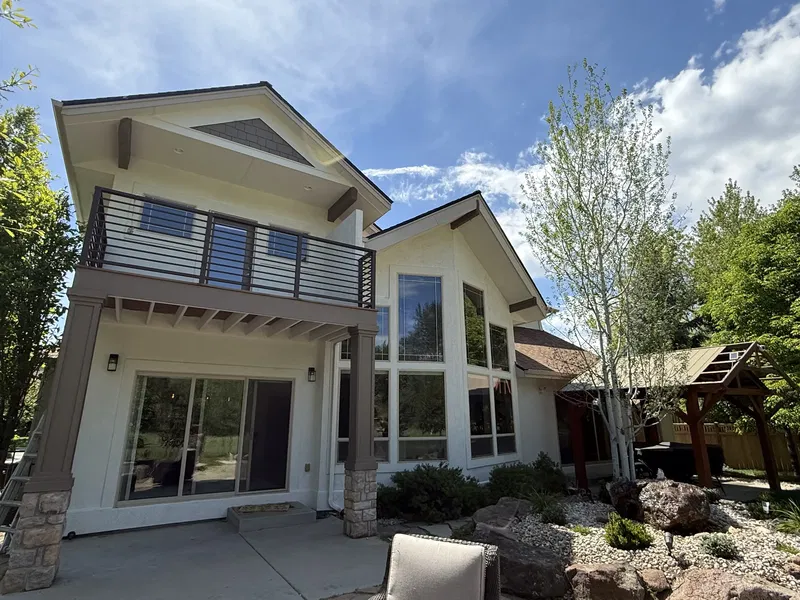 Exterior painting for homes and buildings completed by professional house painters