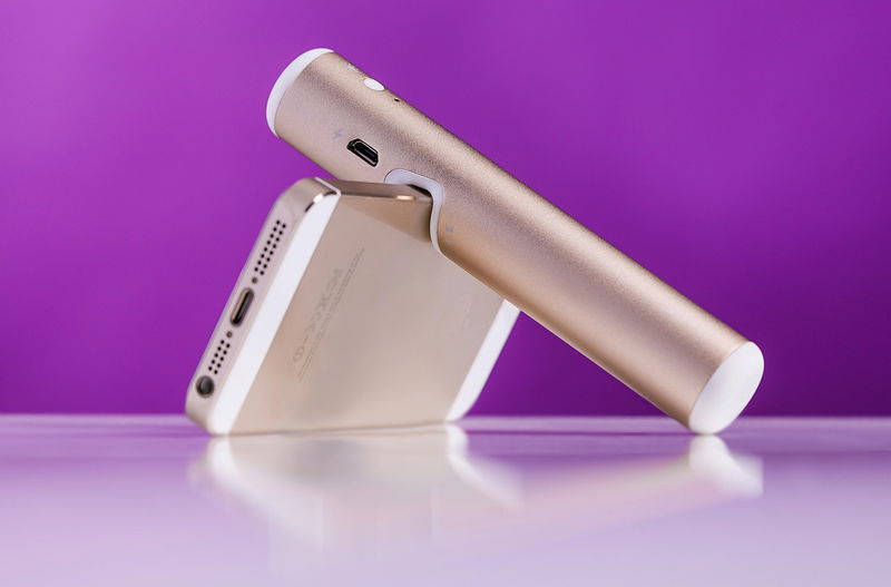 A collection of stylish promotional products and custom power banks
